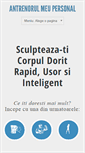 Mobile Screenshot of antrenorulmeupersonal.ro